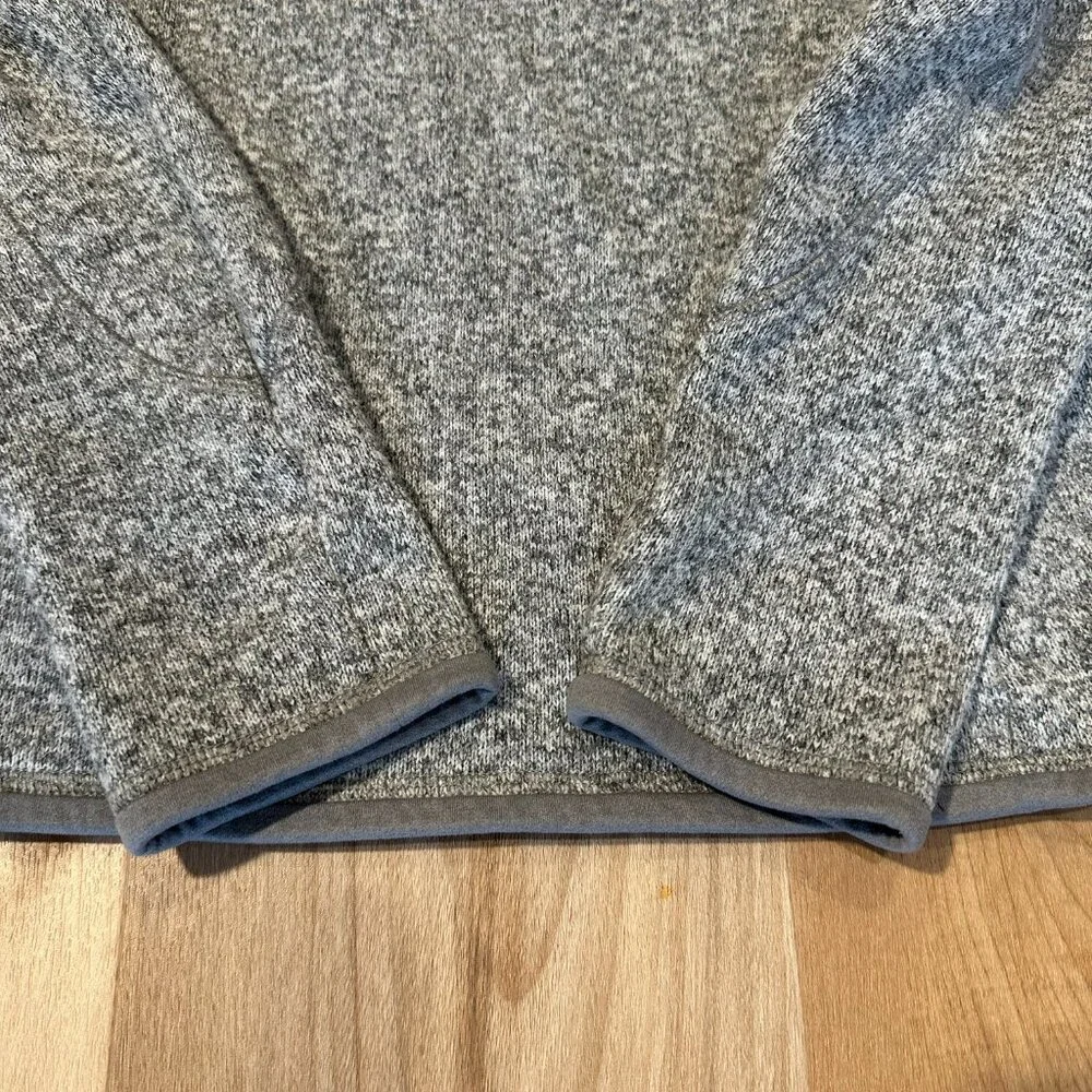 Patagonia Women's Better Sweater 1/4 Zip Fleece In Gray Sz S - Picture 9 of 15